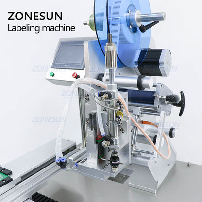 ZONESUN ZS‑TB452Z Semi‑Automatic Circuit Board Flat Labeling Machine