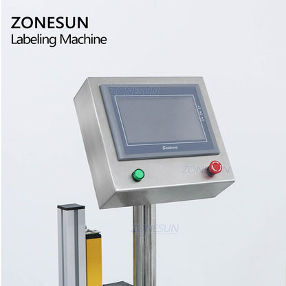 ZONESUN ZS‑TB606 Rotary Flat Surface Labeling Machine