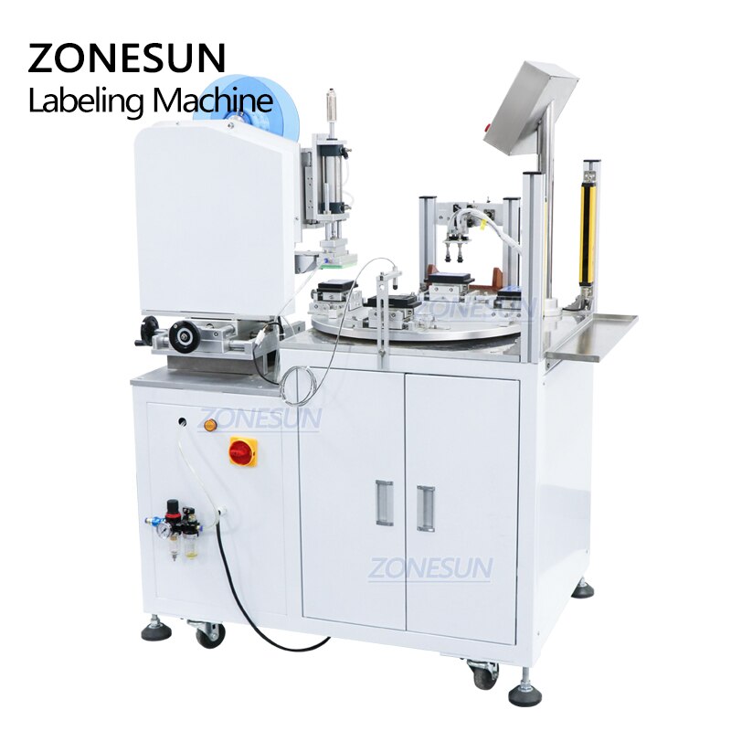 ZONESUN ZS‑TB606 Rotary Flat Surface Labeling Machine