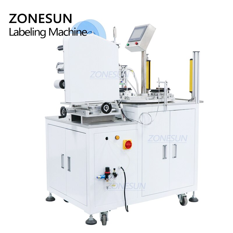 ZONESUN ZS‑TB606 Rotary Flat Surface Labeling Machine