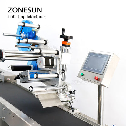 ZONESUN ZS‑TB831 Auto-Flat Surface Labeling Machine with Date Coder