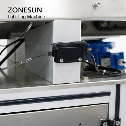 ZONESUN ZS‑TB831 Auto-Flat Surface Labeling Machine with Date Coder