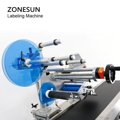 ZONESUN ZS‑TB831 Auto-Flat Surface Labeling Machine with Date Coder