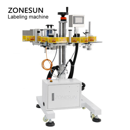 ZONESUN ZS-TB852 Etichettatrice laterale quadrata con superficie rotonda
