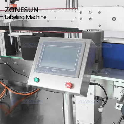 ZONESUN ZS‑TB963 Double Side Round & Square Bottle Labeling Machine