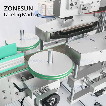 ZONESUN ZS‑TB963 Double Side Round & Square Bottle Labeling Machine