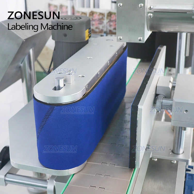 ZONESUN ZS‑TB963 Double Side Round & Square Bottle Labeling Machine