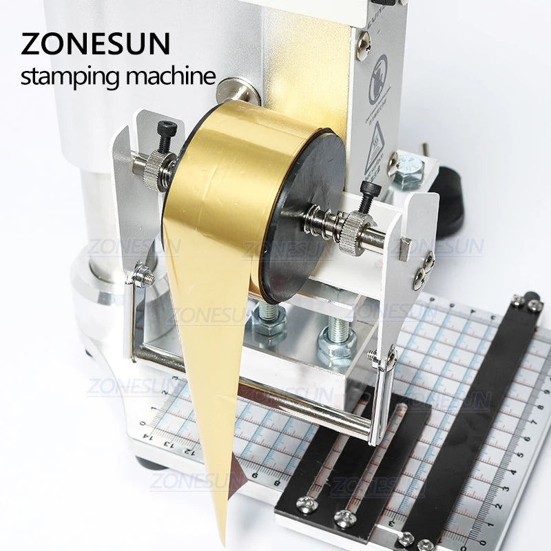 ZONESUN ZS-100 5x10cm Manual Hot Foil Stamping Machine