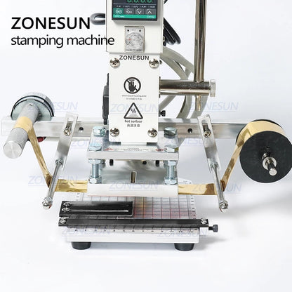 ZONESUN ZS-90A Manual Metal Hot Foil Stamping Machine