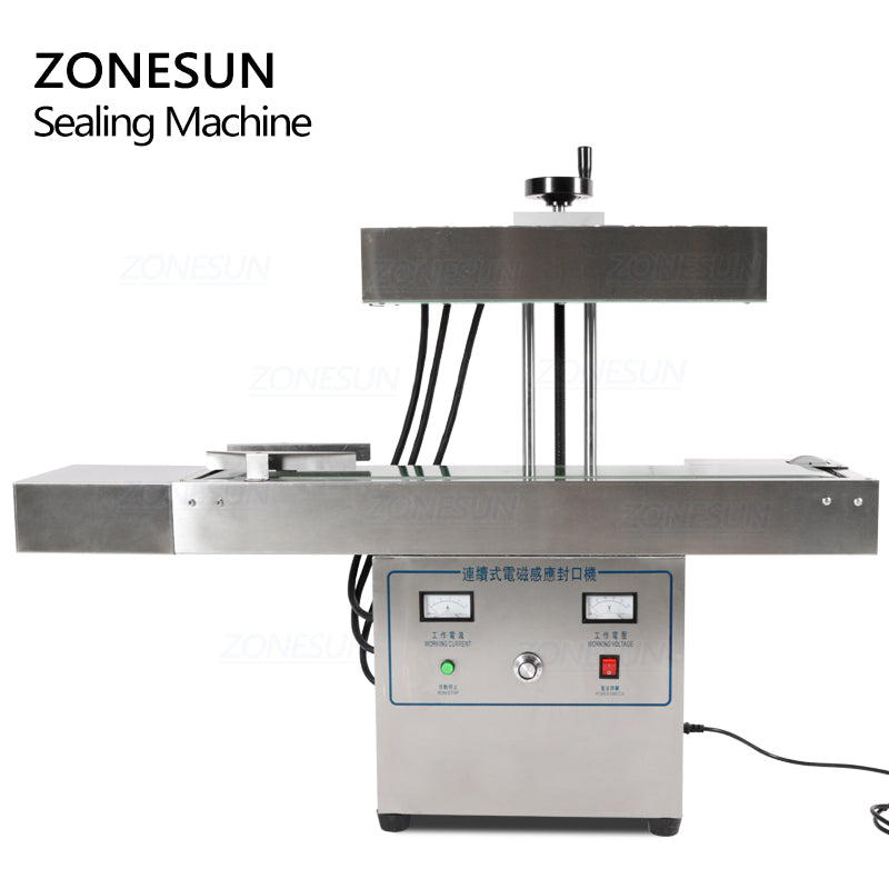 ZONESUN ZS-FK2100 Macchina per sigillare fogli di alluminio a induzione elettromagnetica verticale da 20-85 mm