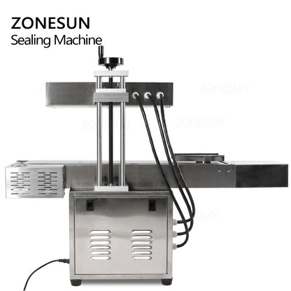 ZONESUN ZS-FK2100 Macchina per sigillare fogli di alluminio a induzione elettromagnetica verticale da 20-85 mm