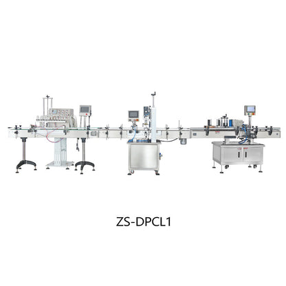 ZONESUN ZS-FAL180R9/ZS-DPCL1 Custom Filling Capping Labeling Lines