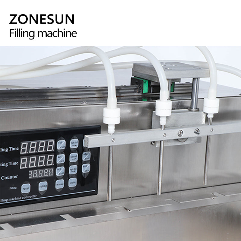 ZONESUN ZS‑DPSP4 4‑Nozzle Spout Pouch Liquid Filling Machine