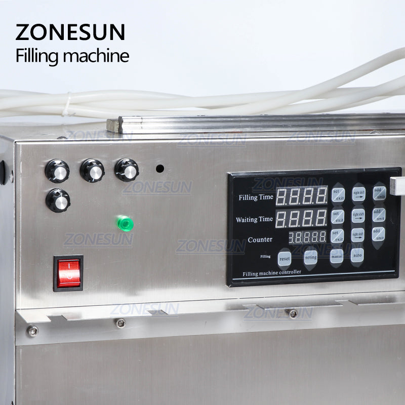 ZONESUN ZS‑DPSP4 4‑Nozzle Spout Pouch Liquid Filling Machine