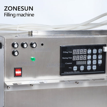 ZONESUN ZS‑DPSP4 4‑Nozzle Spout Pouch Liquid Filling Machine