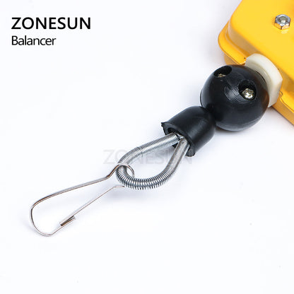 ZONESUN Spring Balancer Screwdriver Hanger for Capping Machines