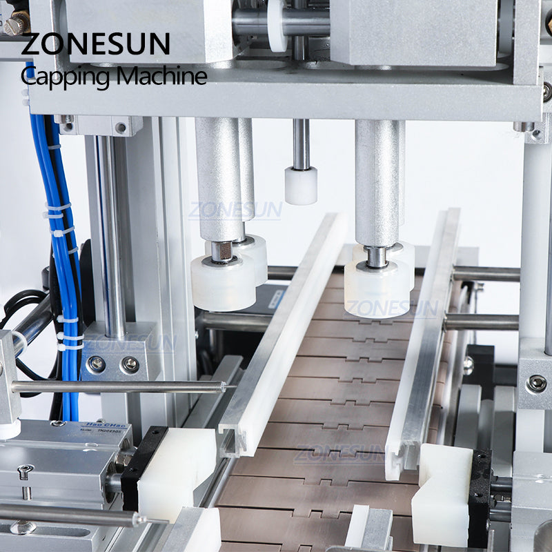 ZONESUN ZS‑XG1870 Pneumatic Desktop Automatic Bottle Capping Machine