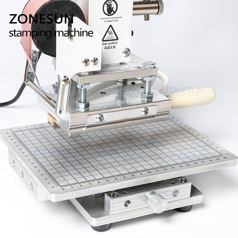 ZONESUN ZS‑100C Hot Stamping Machine with Removable Workbench