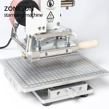 ZONESUN ZS‑100C Hot Stamping Machine with Removable Workbench