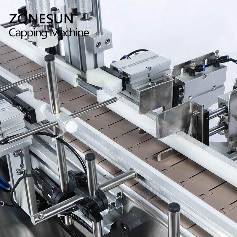ZONESUN ZS‑XG1870 Pneumatic Desktop Automatic Bottle Capping Machine