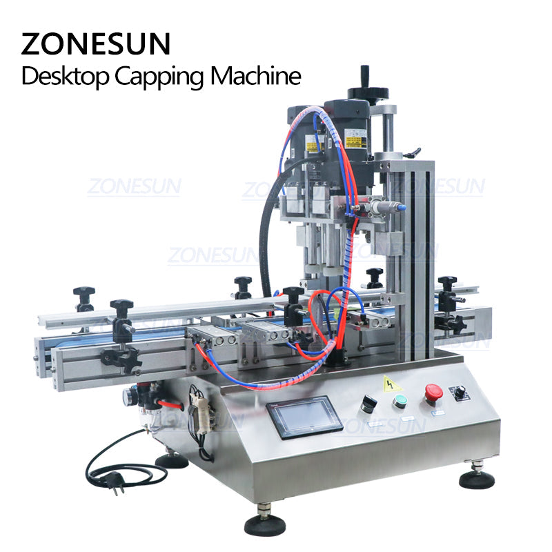 ZONESUN ZS-XG1860 Tabletop Automatic Capping Machine for Bottles
