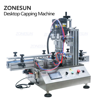 ZONESUN ZS-XG1860 Tabletop Automatic Capping Machine for Bottles