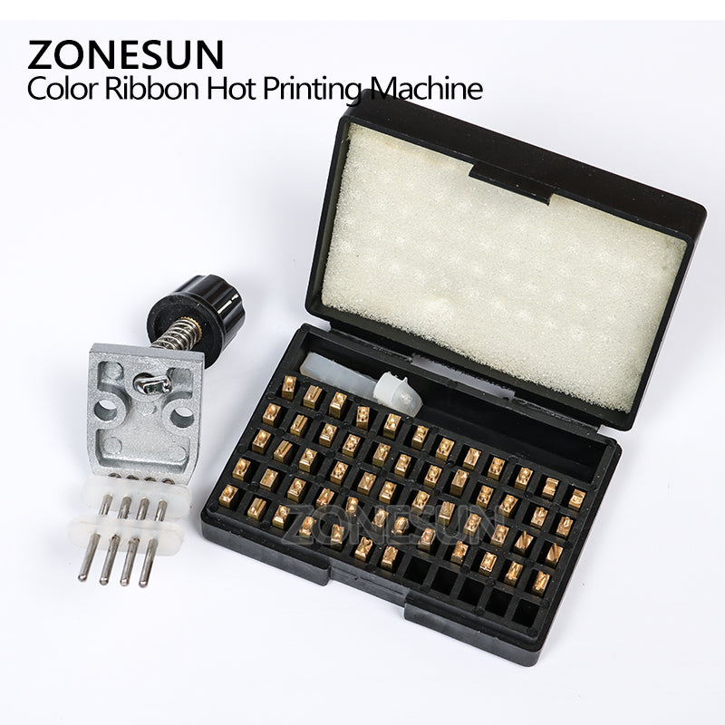 ZONESUN ZY‑RM5 Color Ribbon Hot Printer for Soft Packaging Codes