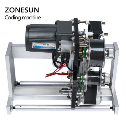ZONESUN Hot Ribbon Coder for LT‑50 Labeler–Expiry Date & Batch Printer