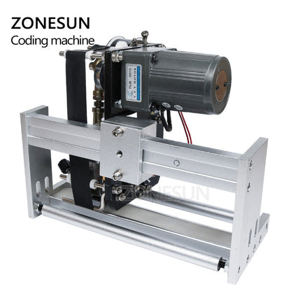ZONESUN Hot Ribbon Coder for LT‑50 Labeler–Expiry Date & Batch Printer
