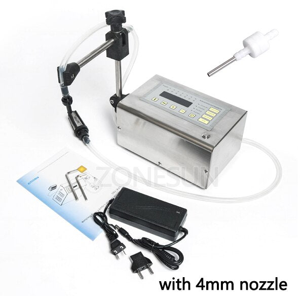 ZONESUN GFK‑180 5‑3500 ml Electrical Diaphragm Pump Liquid Filler