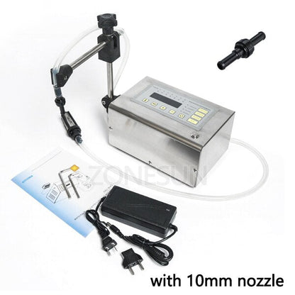 ZONESUN GFK‑180 5‑3500 ml Electrical Diaphragm Pump Liquid Filler